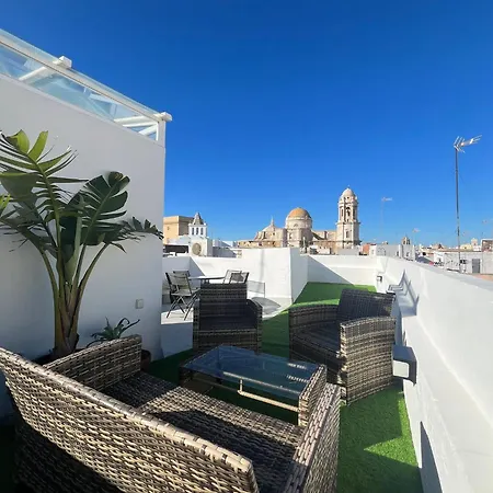 Hidden Gem Penthouse El Meson * Cadiz