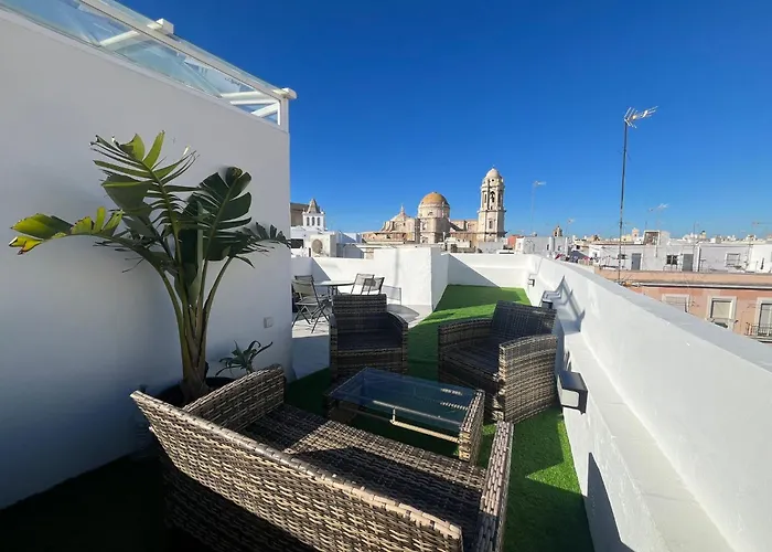 Hidden Gem Penthouse El Meson アパート カディス