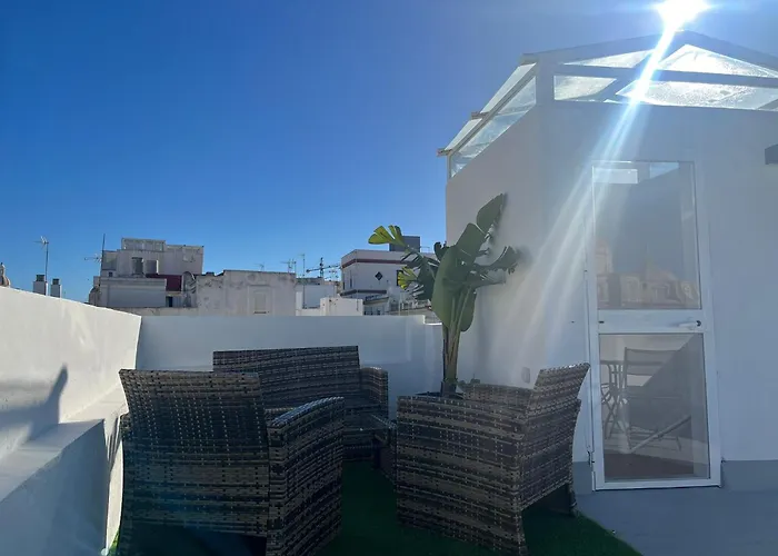 Hidden Gem Penthouse El Meson * Cadiz