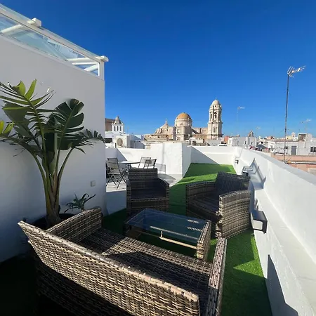 Hidden Gem Penthouse El Meson Appartement Cadix